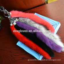 Wholesale Price Luxury Mink Fur Car Key Pendant,Mink Fur Key chain